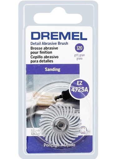 [EZ472SA] Cepillo Abrasivo para Detalle Grano Mediano 120 / DR472SA / BOSCH-