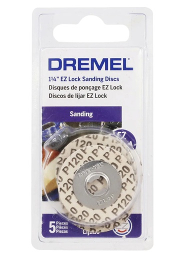 [EZ412SA] Disco para lijar G.120 DR412SA / 5-PCS / BOSCH-TABLA 2