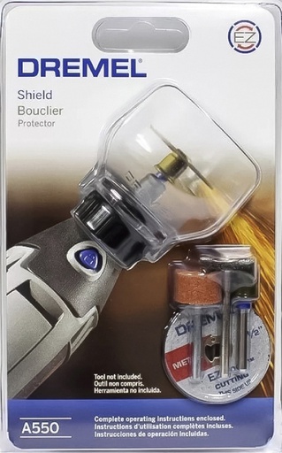 [A550] Kit Accesorios Protector Dremel A550 / DR550 / BOSCH-