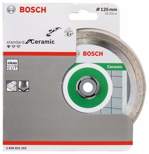 [2608600439] Disco de diamante 5&quot; RIN Continuo BOSCH para Ceramica / BOSCH-