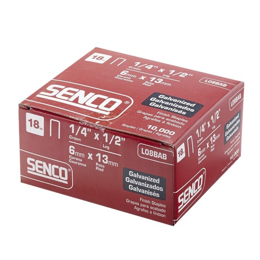 [L08] Grapa Senco 1/4 Cabeza 1/2 Calibre 18 (10,000 Unidades) / DEWALT-7-E-2-B-1