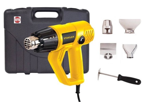 [STXH2000K-B3] Soplador Termico STXH2000K / 50° 450°C / 90° 600° C Incluye / DEWALT-6-B-1-C