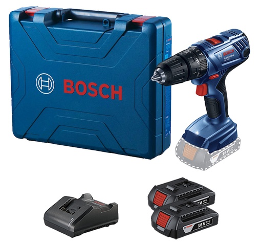 [19F8-3G0] Taladro inalambrico 18V BOSCH GSB 180-LI + PERCUCION / BOSCH-8-B-1