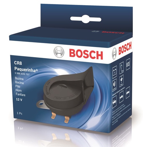 [0986AH0706] Bocina de Caracol CR8 / 12V / ( Par, Grave y Aguda ) / BOSCH-5-C-2