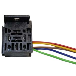 [222210] Socket / Relay / 5 Cables / BOSCH-