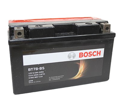 [0092M67133] Bateria Moto BT7B-BS / YT7B-BS / BOSCH / 5 Ah / BOSCH-