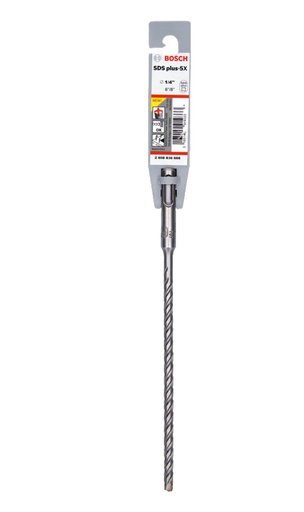 [2608836666] Broca SDS Plus 1/4" X 8" BOSCH / 4 LADOS / 5X / BOSCH-