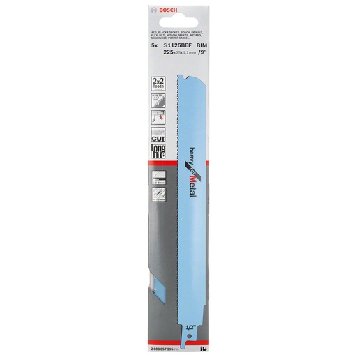 [2608657395] Sierra / 'Cuchilla Sable BOSCH 9" S1126BEF / BOSCH-