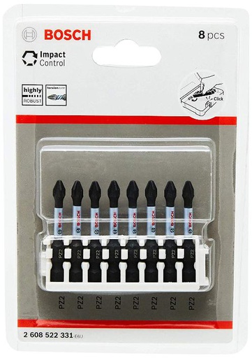 [2608522331] Punta No 2 Posidriv de 2" BOSCH / Punta Magnetica / IMPACT CONTROL / PZ2 / BOSCH-