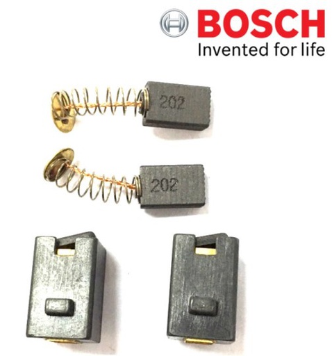 [1619PA1407] Carbones Taladro SKIL 6455 / GSB 550 RE (3 601 AA0 1G0) / Con Carbones / BOSCH-1-A-2-H-3