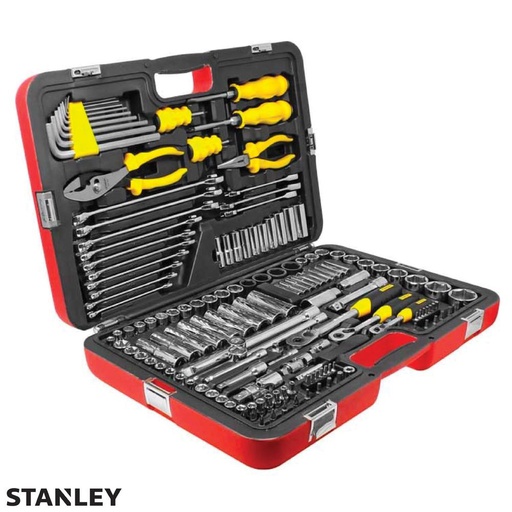[R99-150LA] Juego / Dados / Cubos de Mecanico / 150 Piezas Racing STANLEY / DEWALT-(B2)-17-D-3-A