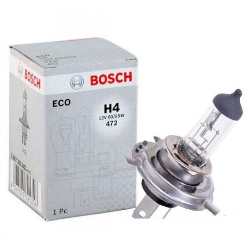 [1987302803] Bombilla BOSCH / ECO LINE / H4 / 12V / 60/55 W / ECO LINE / BOSCH-