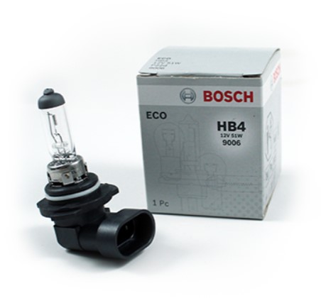 [1987302808] Bombilla BOSCH / ECO LINE / HB4 ( 9006 ) / 12V / 51 W / ECO / BOSCH-PISO-1