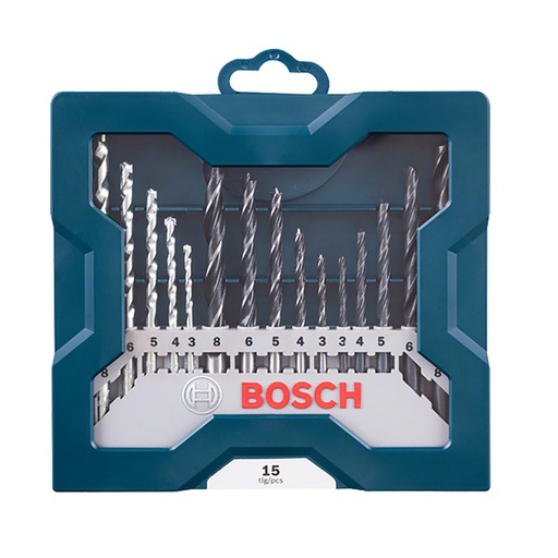 [2607017504] Juego de 15 Piezas X- LINE BOSCH AZUL / BOSCH-