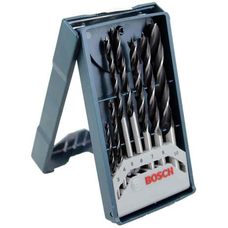 [2607017505] Juego de 7 Piezas X- LINE BOSCH AZUL ( Brocas Madera ) / BOSCH----T---5