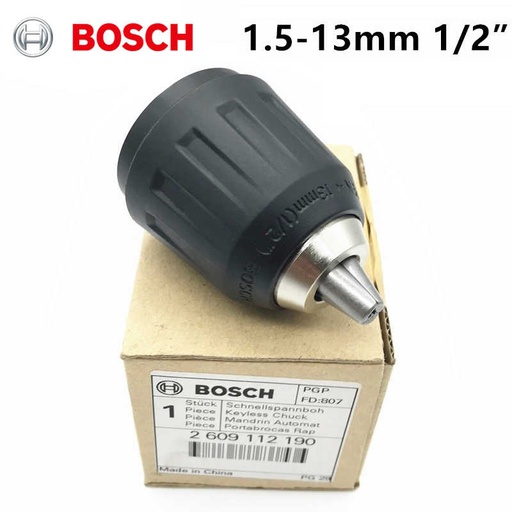 [2609112190] Porta Brocas 1/2&quot; Atornilladora BOSCH GSR 180 LI / GSB 180-LI / BOSCH-3-D-2-D