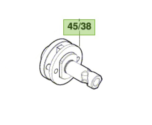 [2609199865] Arbol Intermedio Atornilladora GDR 120-LI BOSCH / BOSCH-2-A-1-F