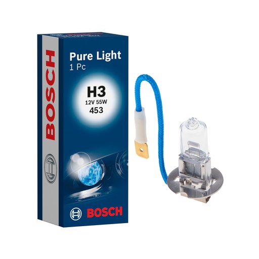 [1987302031] Bombilla BOSCH / STANDARD / H3 / 12V / 55 W / BOSCH-PISO-1