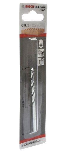 [2608590070] Broca Concreto BOSCH CYL- 4.5 MM - 11/64  BLISTER / BOSCH-