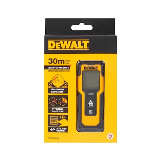 [DWHT77100] Medidor Laser DWHT77100 / 30 Metros / DEWALT-TABLA1