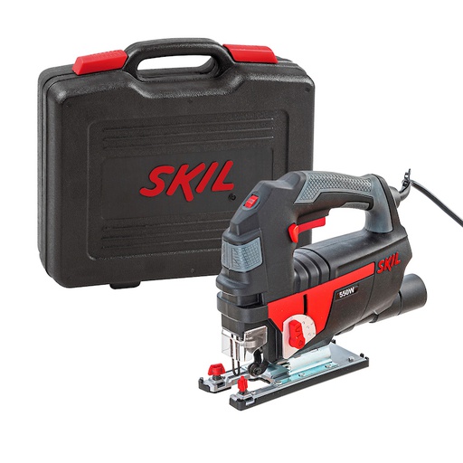 [4550-MALETA] Sierra Caladora SKIL 4550 550W  V. V / CAJA PLASTICA / BOSCH-14-C-3-A