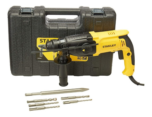 [SHR263KA-B3] Martillo Perforador 2 KG STANLEY 800 W / 3.4 Joules / + ACCESORIOS / DEWALT-1-E-2