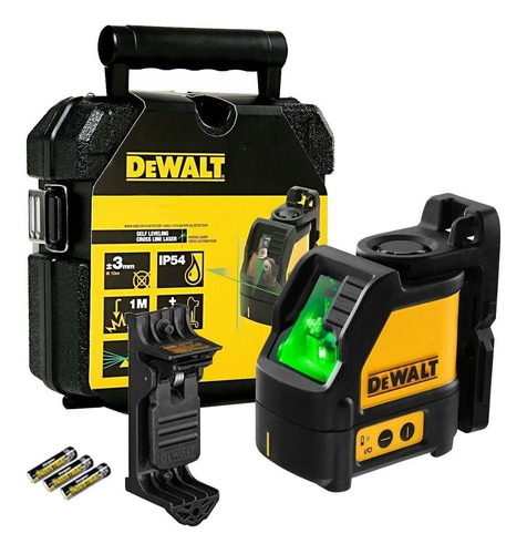 [DW088CG] Nivel Laser Autonivelante 2 Lineas Vertical horizontal/LINEA VERDE/DEWALT-5-E-3-A-1/(B2)-16-D-2-B