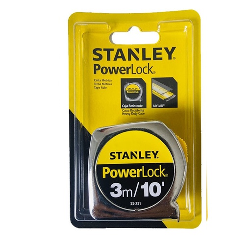 [33-231S] Metro Magnetico 3 Metros STANLEY / POWERLOCK / DEWALT-
