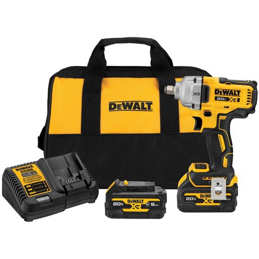 [DCF891GP2] Pistola de Impacto 1/2" DCF891GP2 5 Ah / 2- BATERIA / DEWALT-6-D-1-C
