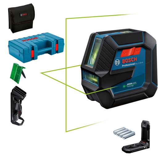 [1063W] Nivel Laser GLL 2-15 G BOSCH / BOSCH-12-A-1-A