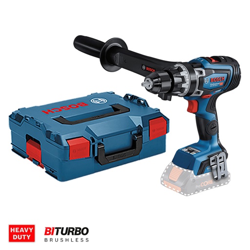 [19J5] Taladro inalambrico 18V BOSCH GSB 18V-150 C + PERCUTOR / BITURBO / BARETOOL / BOSCH-7-E-5-H