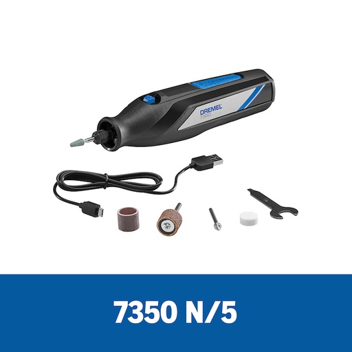 [7350] Moto Tool Inalambrico 4 V Dremel LITE / 7350 5 Accesorios / BOSCH-