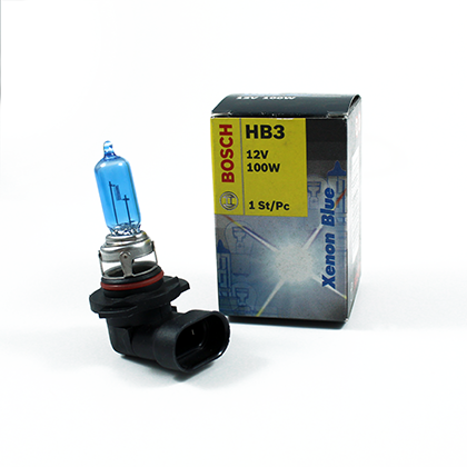 [0986BL0431] Bombilla BOSCH / XENON BLUE / HB3 ( 9005 ) / 12V / 100 W / XENON / BOSCH-10-C-1