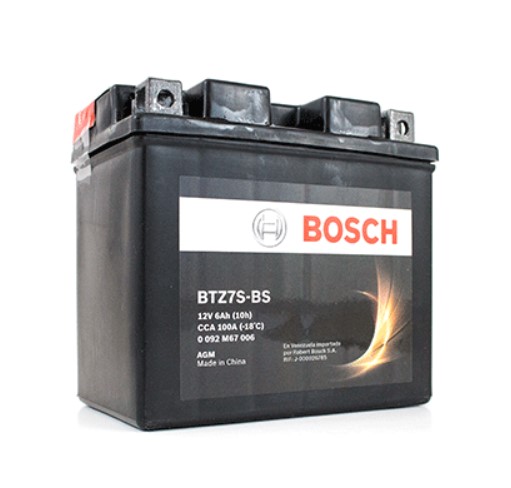 [0092M67006] Bateria Moto BTZ7S-BS / BOSCH / 6 Ah / BOSCH-