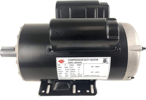 [MC036400SJ] Compresor REP. Motor 220V / 5.0 HP CAMBELL / TQ3104 / CE4104 / HS5180 / CE3000 / CE5003 /BOSCH-VENTANA 3