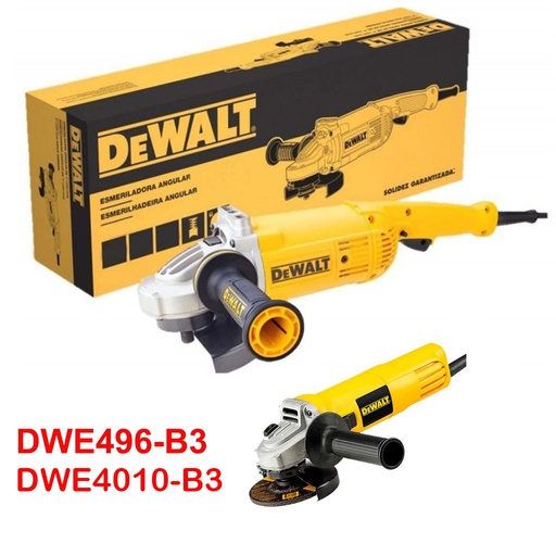 [DWE496-4010] Amoladora 9&quot; DEWALT DWE496-B3 3.5HP COMBO + DWE4010 / DEWALT-7-B-1