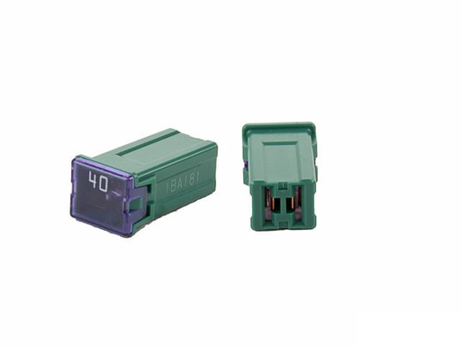 [609040] Fusible Principal / Main / Tipo J / 40 Amp / Verde / FLOSSER / BOSCH-
