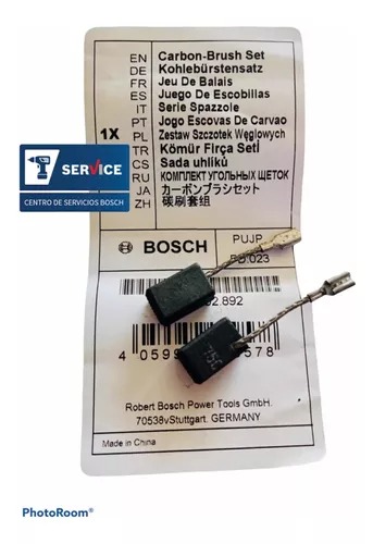 [1619PB8444] Carbones Amoladora GWS 700 / 3 601 CA3 0G1 / BOSCH-4-B-2-E-1(9-A-2-A)