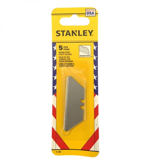 [11-987] Cuchilla / Repuesto 5 Piezas / STANLEY / DEWALT-TABLA-2/(B2)-16-C-2-B