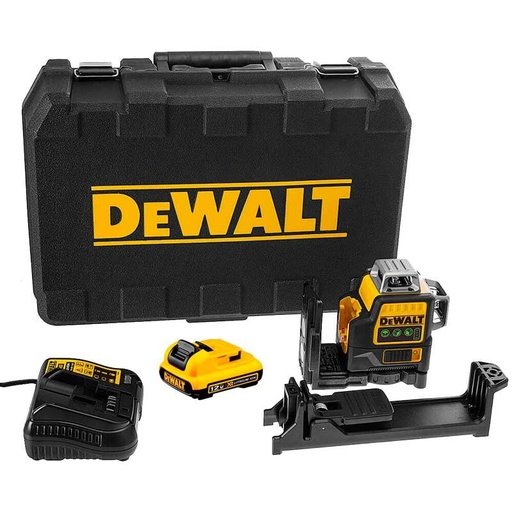 [DW089LG-K] Nivel Laser Autonivelante 3 Lineas 360° /12V/Vertical horizontal/DEWALT-1-E-2-A/(B2)-16-B-2-A