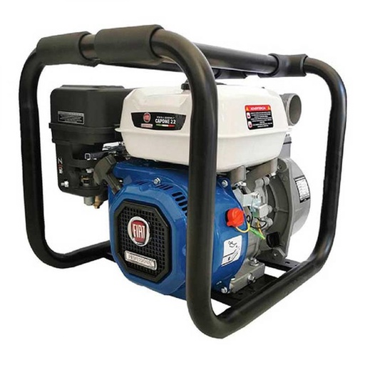 [CICLONE22] Motobomba a Gasolina 7HP FIAT / BOSCH-