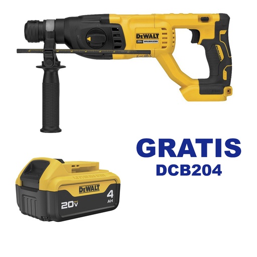 [DCH133B-OF1] Martillo Perforador 2 KG DCH133 / BARETOOL / GRATIS DCB204 / DEWALT-(2)