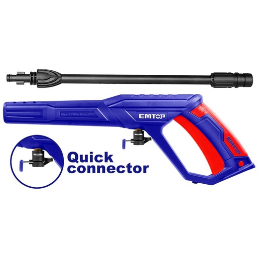 [EHPS0101] Pistola Hidrolavadora MODELO ULHPW1801 / EMTOP / DEWALT-3-D-2-D-2