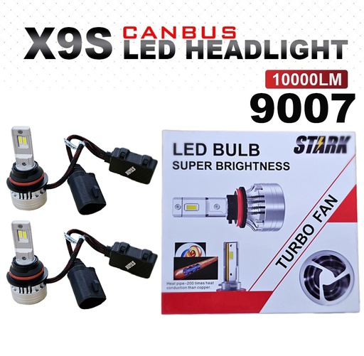 [A014692] Bombilla LED STARK / 9007 / 9,6-55 V / 10,000LM / CON CANBUS / BOSCH-EXHIBICIÓN