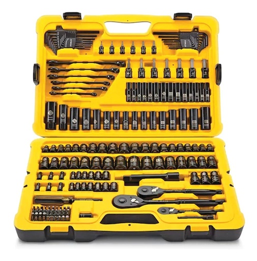 [STMT71662-LA] Juego / Dados / Cubos de Mecanico / 183 Piezas / STANLEY / DEWALT-1-E-1-A/16-C-2-B