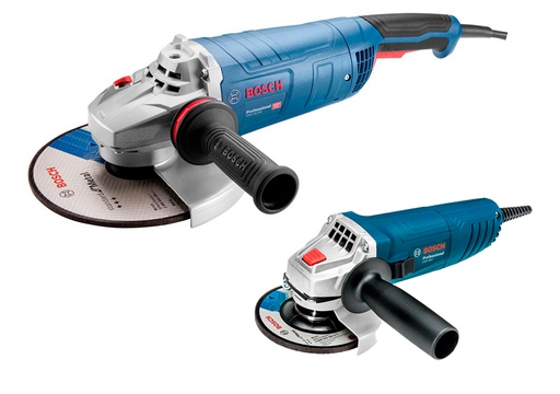[18F6-1 + GWS 850 - CAJA CARTON] Amoladora 9&quot; BOSCH GWS 28-230 / 2800 W / VULCANO 5/8&quot; / + GWS 850 Caja Carton + 3 discos 5/8&quot; / BOSCH-