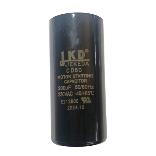[E113456] Compresor REP. Capacitor de Arranque C6037 / CE6037 / VT6195 / VT6395 ( 200 MF 330VAC ) / BOSCH-9-A-1-B-3