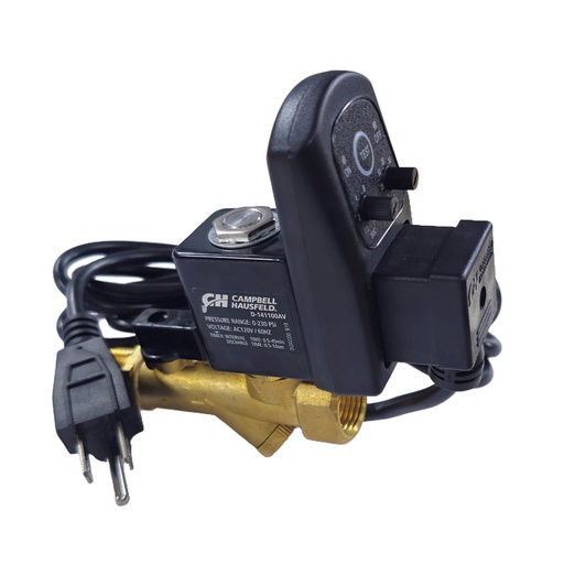 [D-141100AV-J] Compresor REP. Valvula de Drenado / DRENADOR AUTOMATICO 0-230 PSI / ELECTRICO 110V / BOSCH-10-C-1