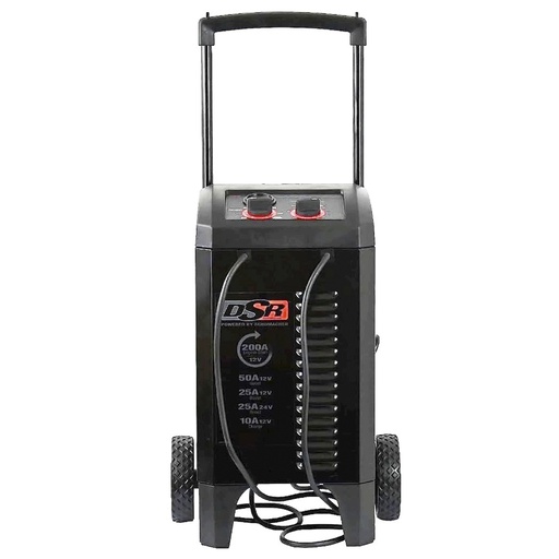 [DSR140] Cargador Bateria Carro / SCHUMACHER / Arrancador / 6 - 12 / 24V / 200A / BOSCH-