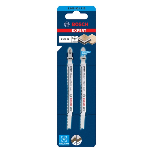[2608901713] Sierra / 'Cuchilla para Caladora T308BF 2 Uni / LAMINADOS / EXPERT / BOSCH-11-D-2